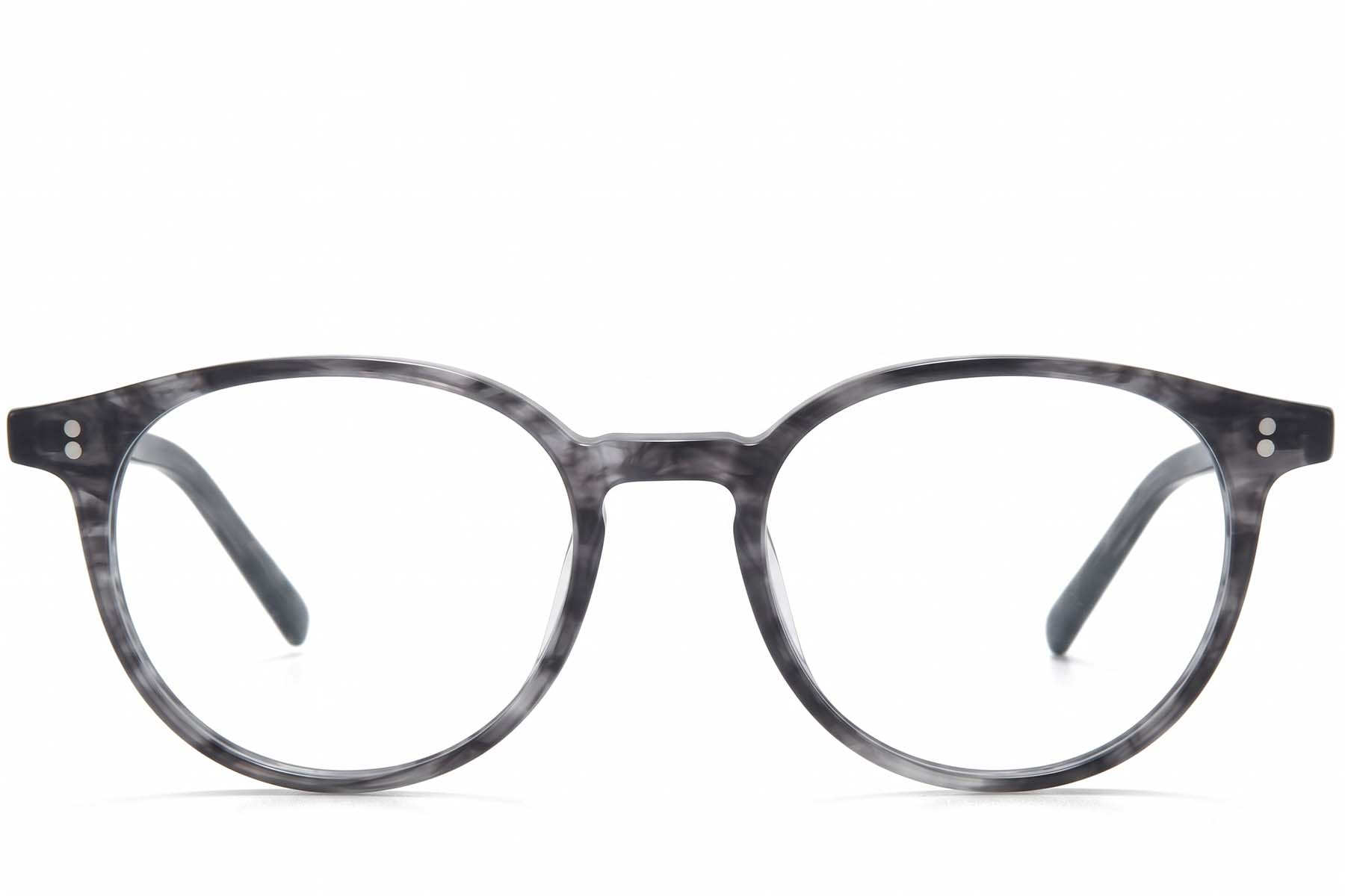 BS218-0689_Grey_Oval_Acetate_Glasses-front