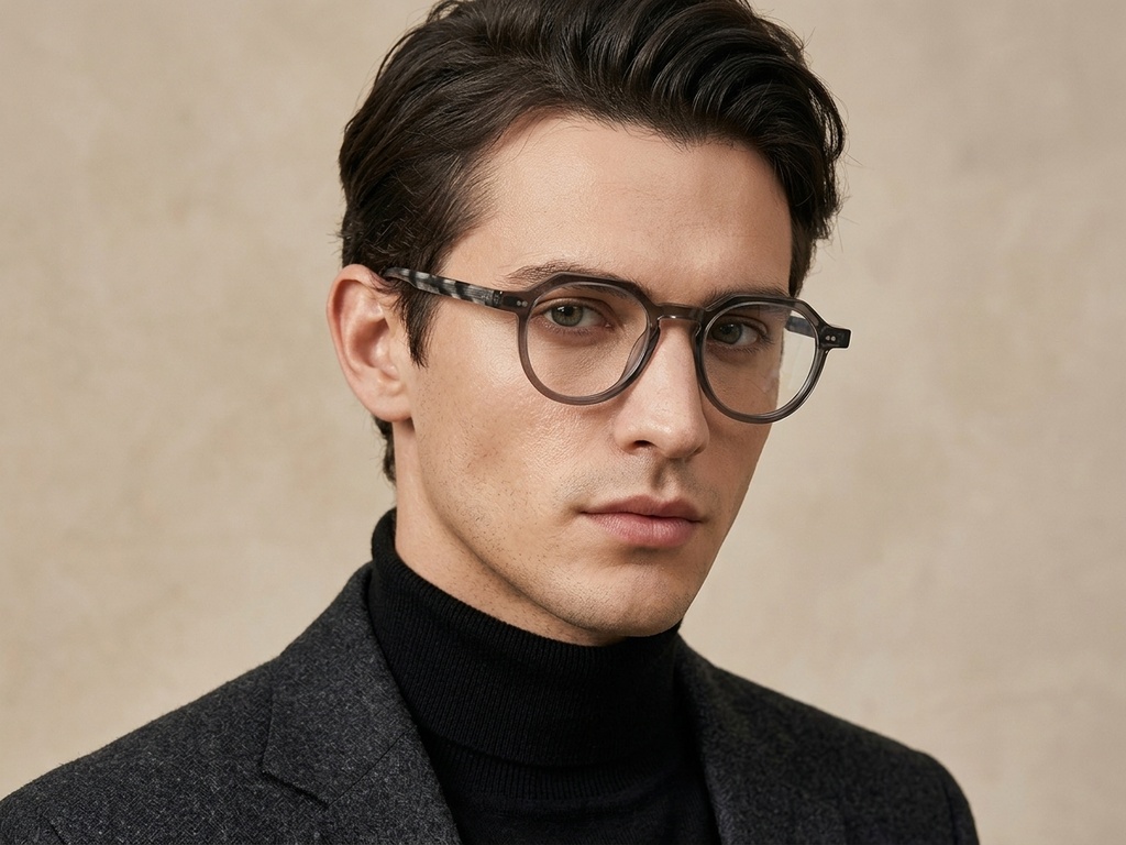 BS218-0701_Grey_Oval_Acetate_Glasses-tryon_male