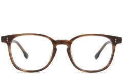 BS218-0705_Brown_Rectangular_Acetate_Glasses-front