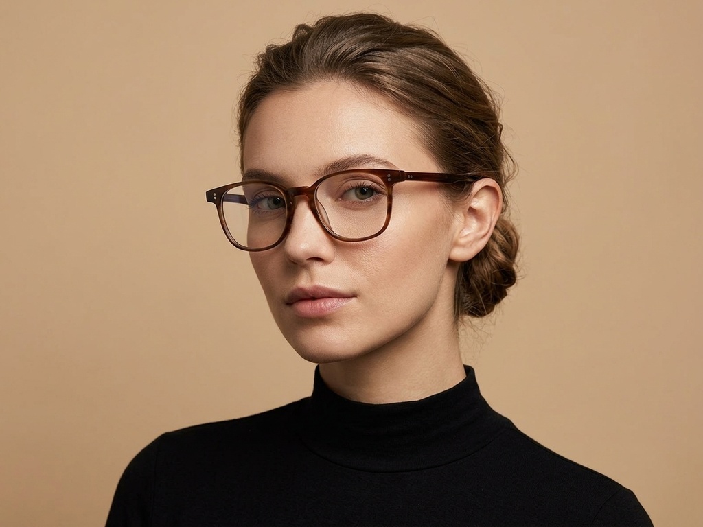 BS218-0705_Brown_Rectangular_Acetate_Glasses-tryon_female