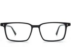 BS218-0707_Black_Rectangular_Acetate_Glasses_front