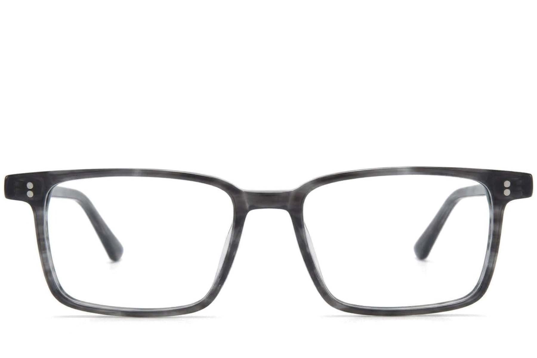 BS218-0709_Grey_Rectangular_Acetate_Glasses-front