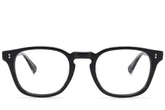 BS218-0721_Black_Rectangular_Acetate_Glasses-front