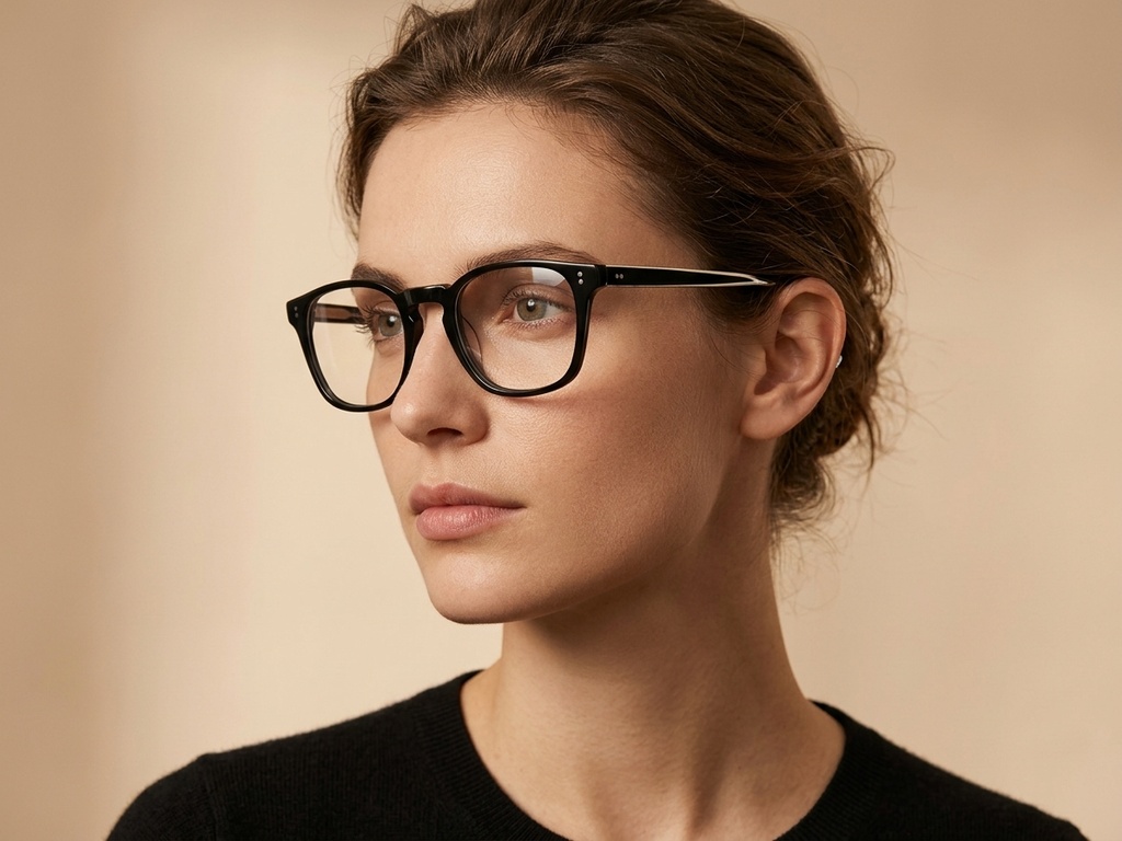 BS218-0721_Black_Rectangular_Acetate_Glasses-tryon_female