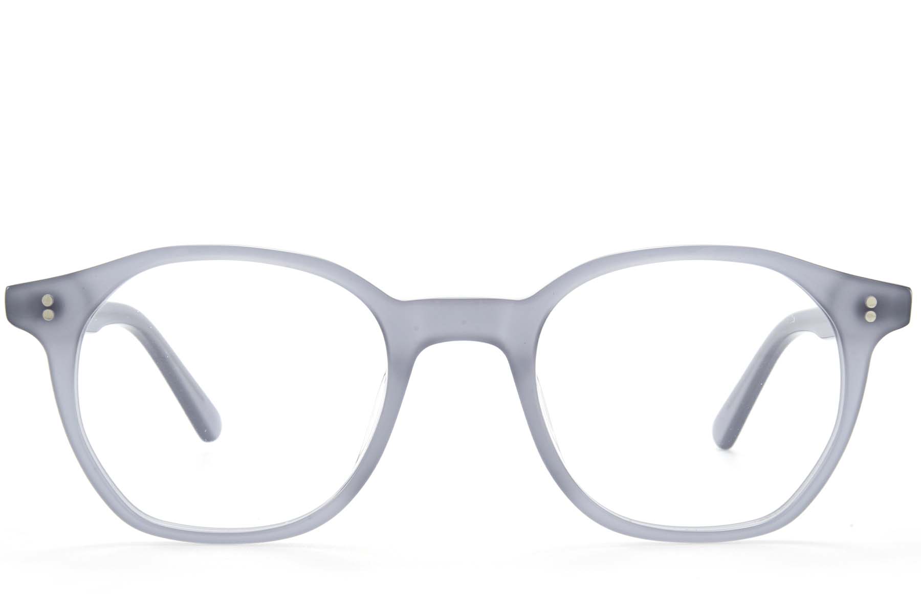 BS218-0726_Grey_Geometric_Acetate_Glasses_front