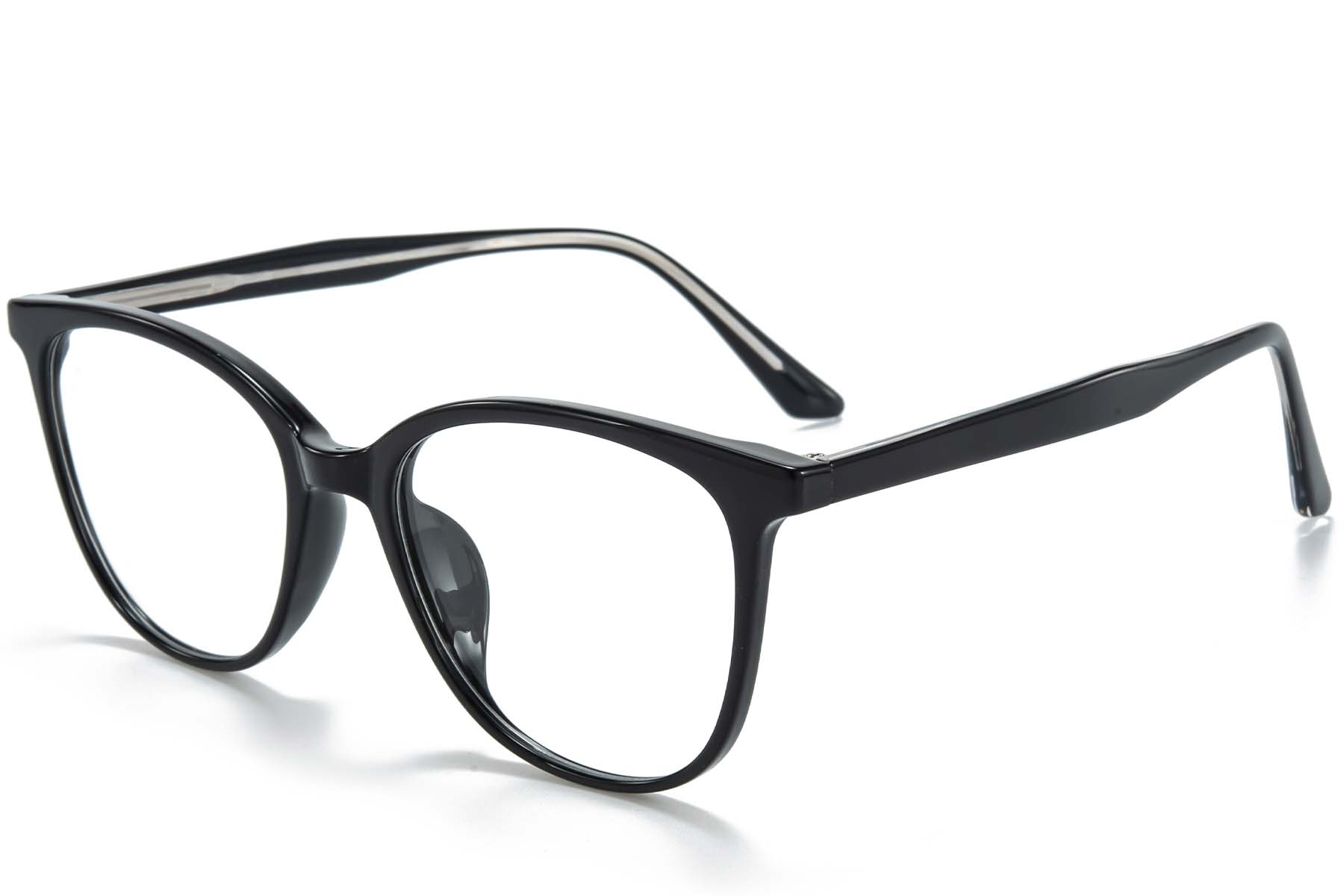 BS218-0745_Black_Oval_TR90_Glasses_corner