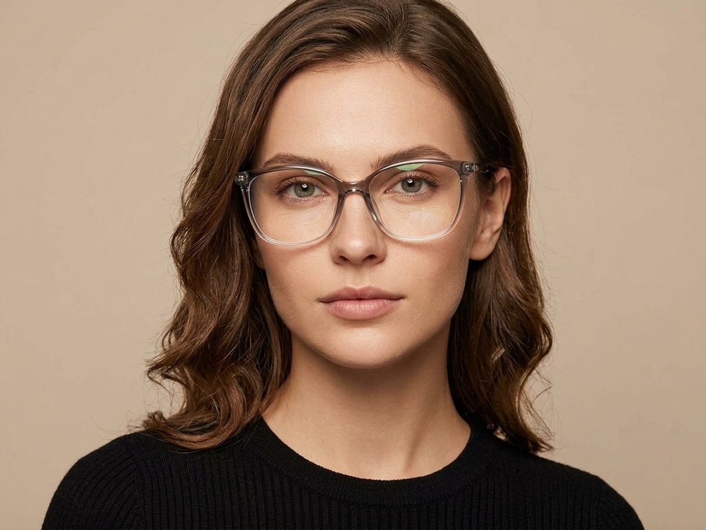 BS218-0757_Grey_Oval_TR90_Glasses-tryon_female