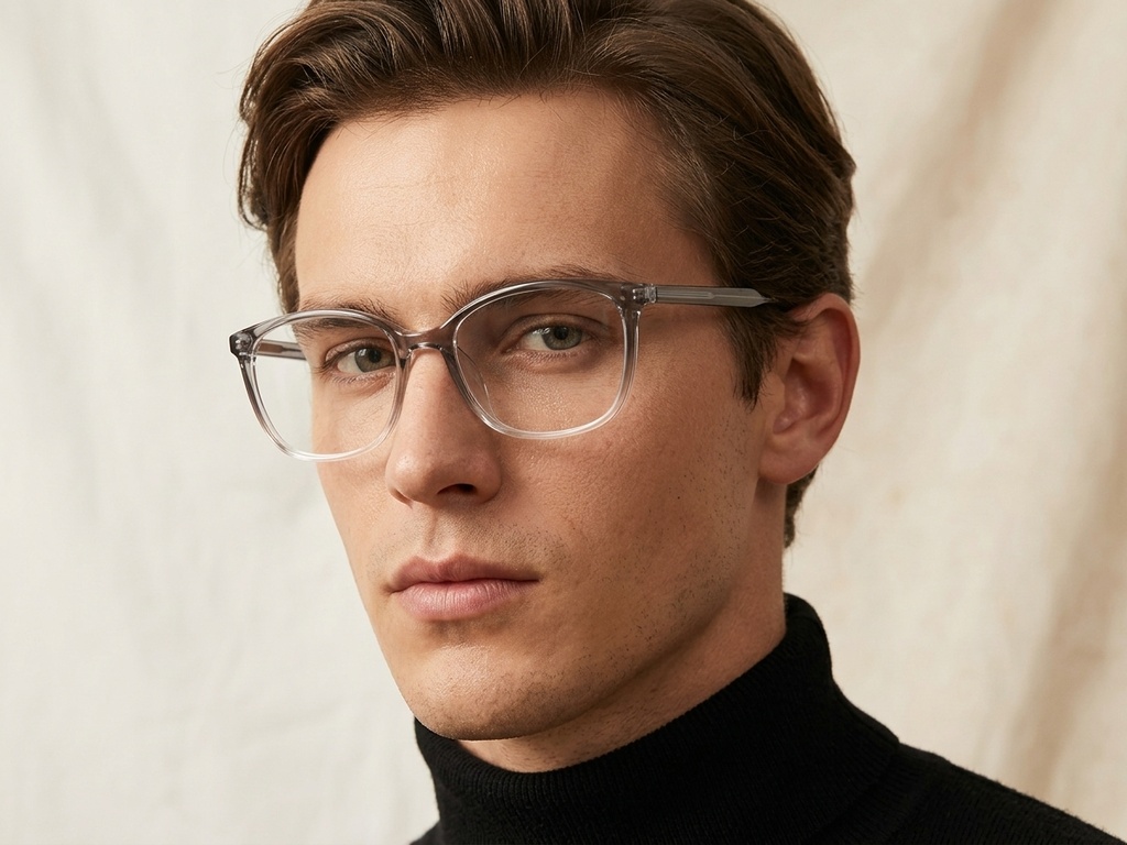 BS218-0757_Grey_Oval_TR90_Glasses-tryon_male