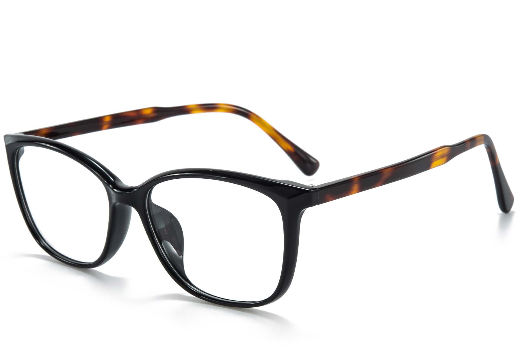BS218-0758_Black_Oval_TR90_Glasses_corner