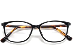 BS218-0758_Black_Oval_TR90_Glasses_front