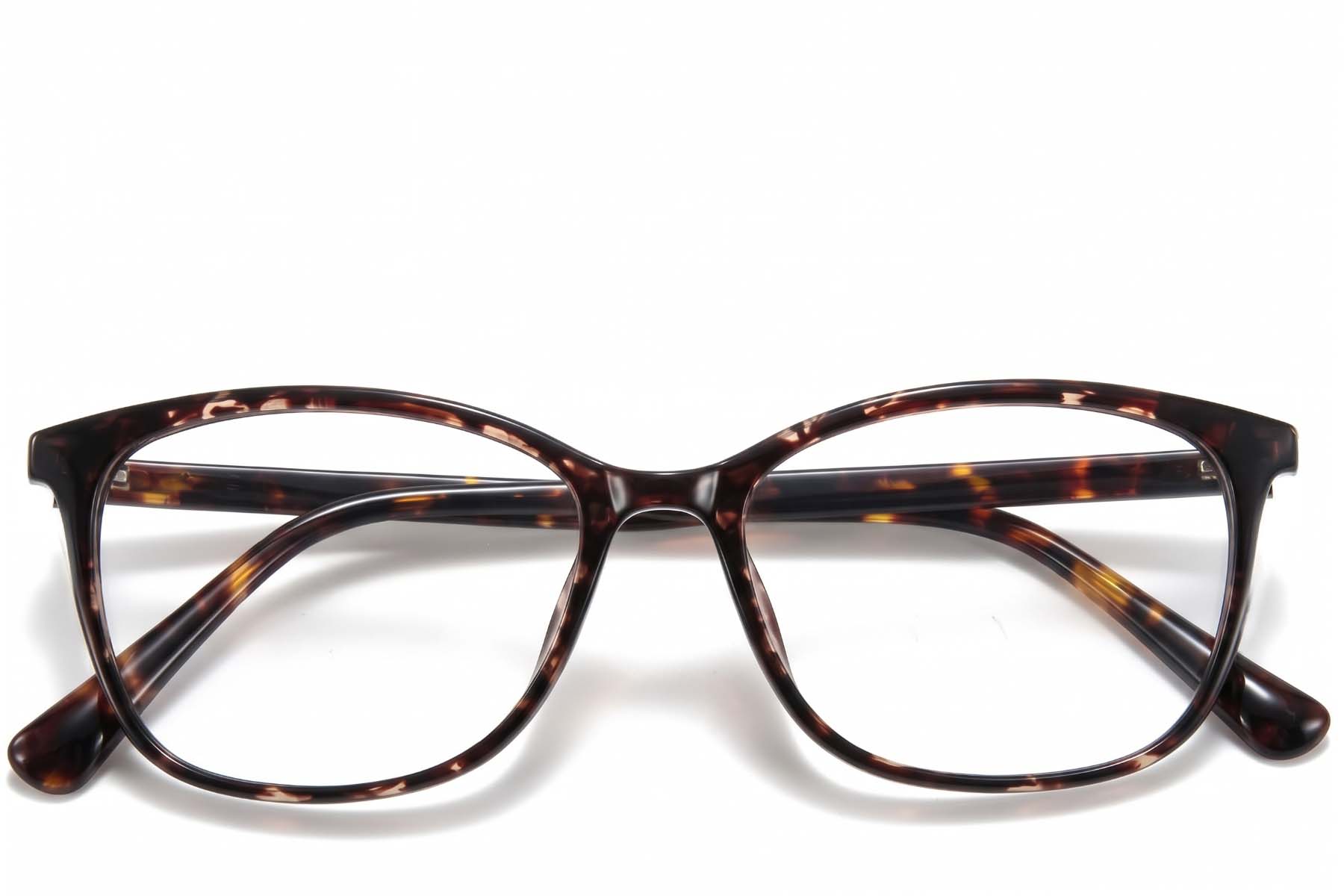 BS218-0759_Tortoiseshell_Oval_TR90_Glasses-front