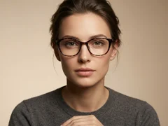 BS218-0759_Tortoiseshell_Oval_TR90_Glasses-tryon_female