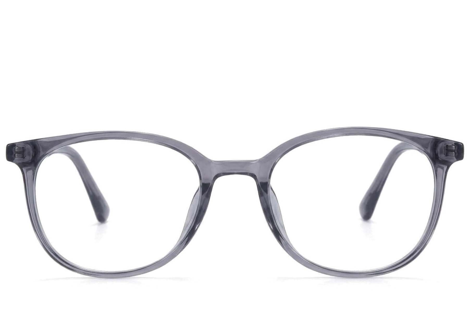 BS218-0762_Grey_Oval_TR90_Glasses-front