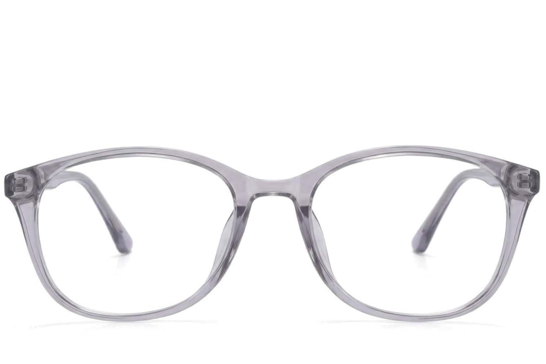 BS218-0766_Grey_Oval_TR90_Glasses-front