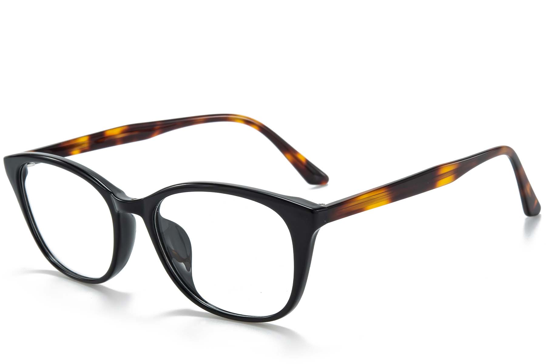 BS218-0769_Black_Oval_TR90_Glasses_corner