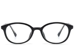 BS218-0775_Black_Oval_TR90_Glasses-front