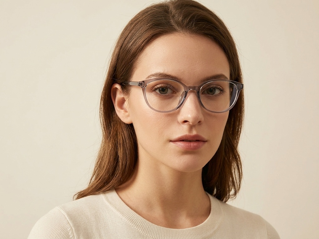 BS218-0776_Grey_Oval_TR90_Glasses-tryon_female