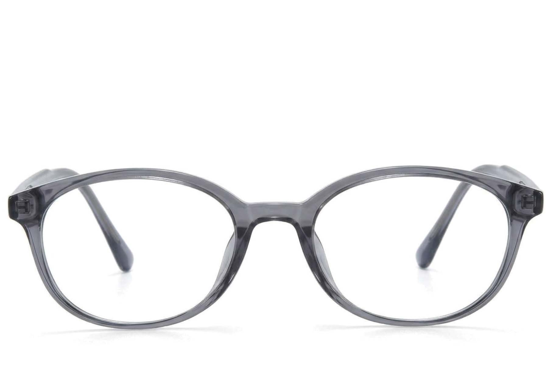 BS218-0777_Grey_Oval_TR90_Glasses-front