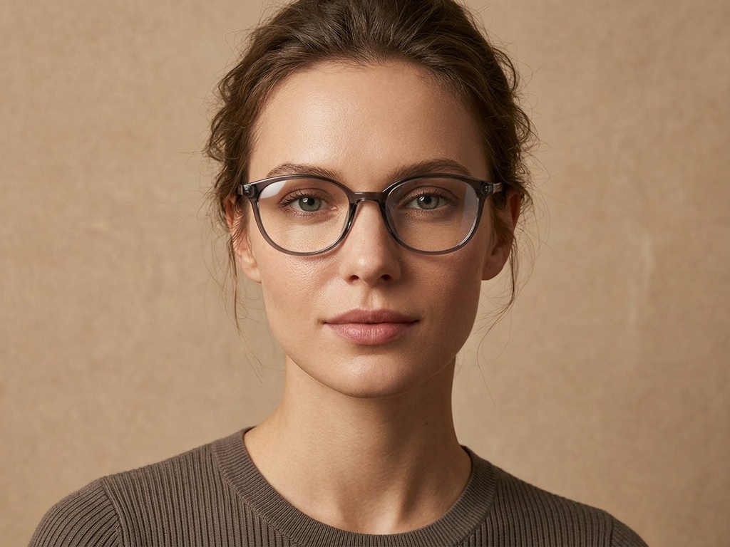 BS218-0777_Grey_Oval_TR90_Glasses-tryon_female