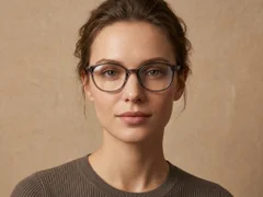 BS218-0777_Grey_Oval_TR90_Glasses-tryon_female