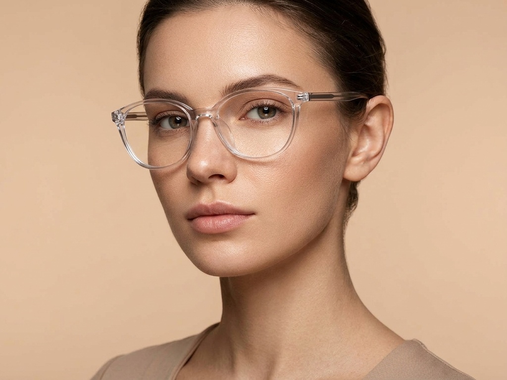 BS218-0779_Transparent_Oval_TR90_Glasses-tryon_female