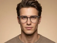 BS218-0781_Grey_Oval_TR90_Glasses-tryon_male