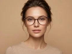 BS218-0788_Brown_Butterfly_TR90_Glasses-tryon_female