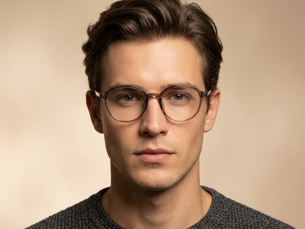 BS218-0792_Brown_Oval_TR90_Glasses-tryon_male
