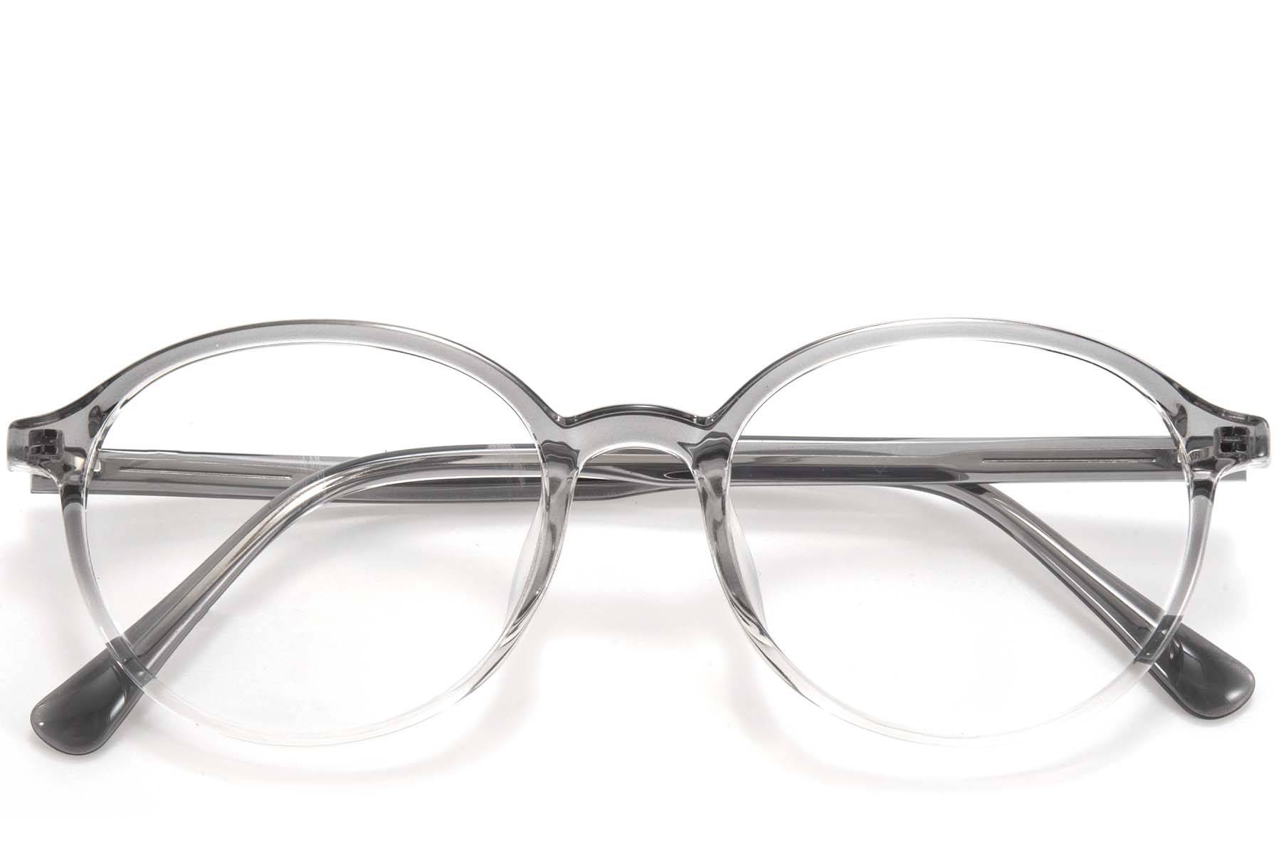 BS218-0793_Grey_Oval_TR90_Glasses_front