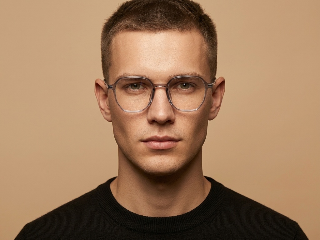 BS218-0808_Grey_Geometric_TR90_Glasses-tryon_male