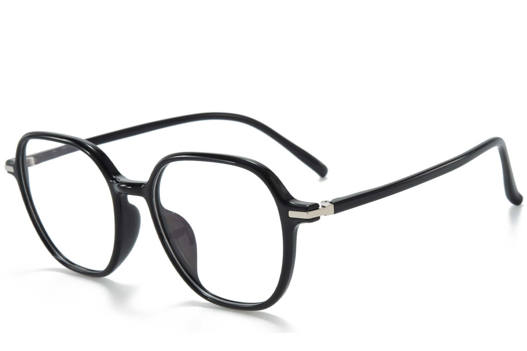 BS218-0811_Black_Rectangular_TR90_Glasses_corner