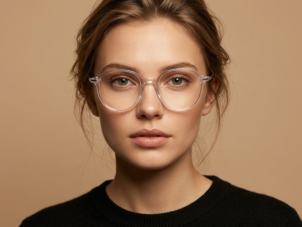 BS218-0829_Transparent_Oval_TR90_Glasses-tryon_female