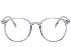 BS218-0840_Grey_Oval_TR90_Glasses-front