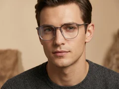 BS218-0840_Grey_Oval_TR90_Glasses-tryon_male
