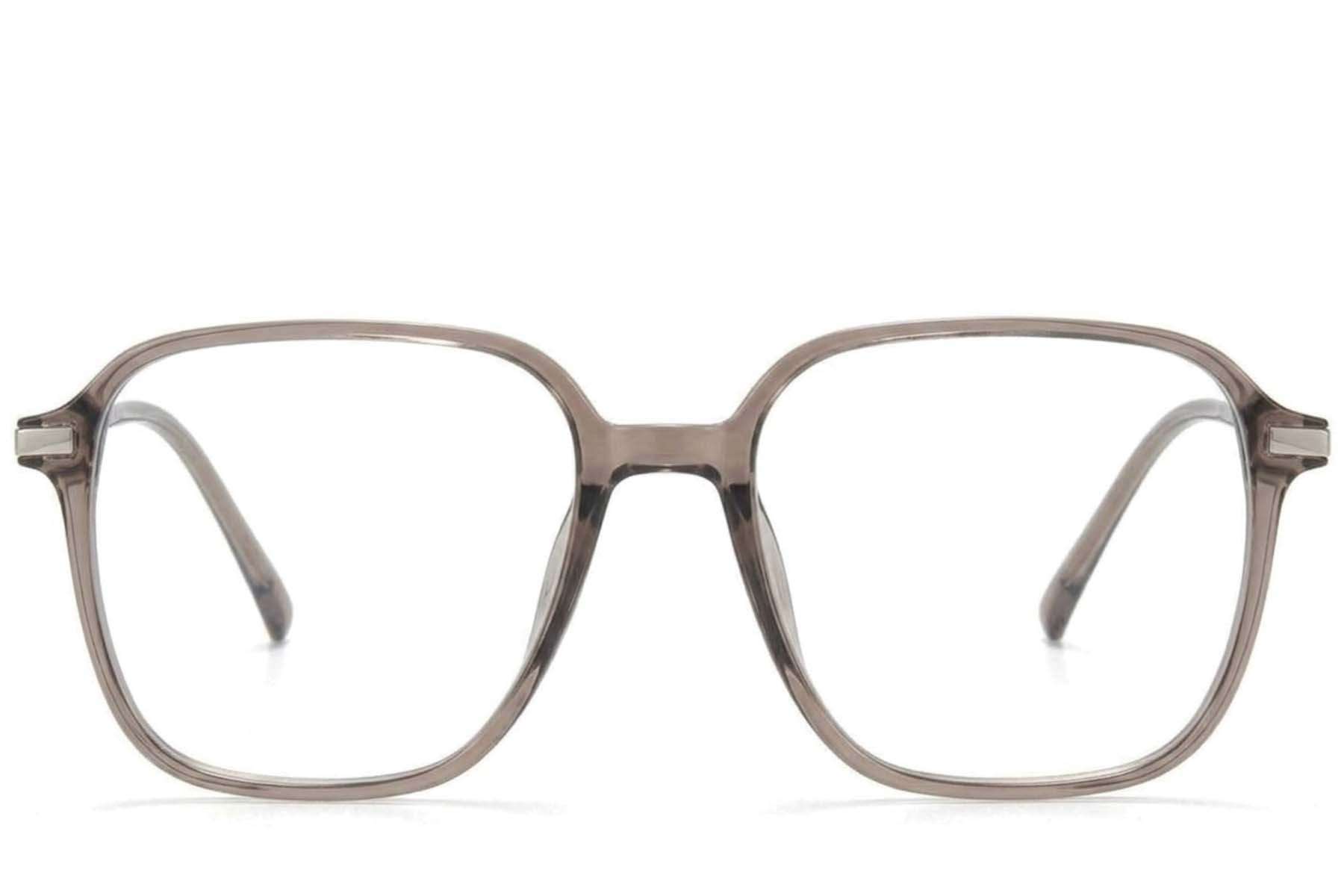 BS218-0859_Brown_Rectangular_TR90_Glasses-front