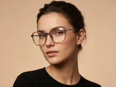 BS218-0859_Brown_Rectangular_TR90_Glasses-tryon_female