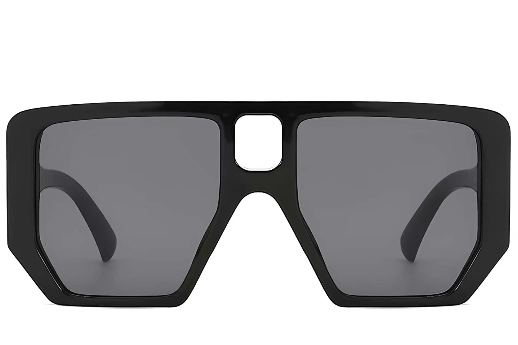 BS225-0001_Black_Aviator_Plastic_Sunglasses_front