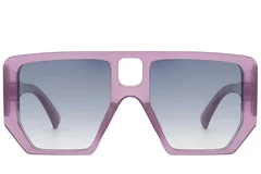 BS225-0003_Purple_Aviator_Plastic_Sunglasses_front