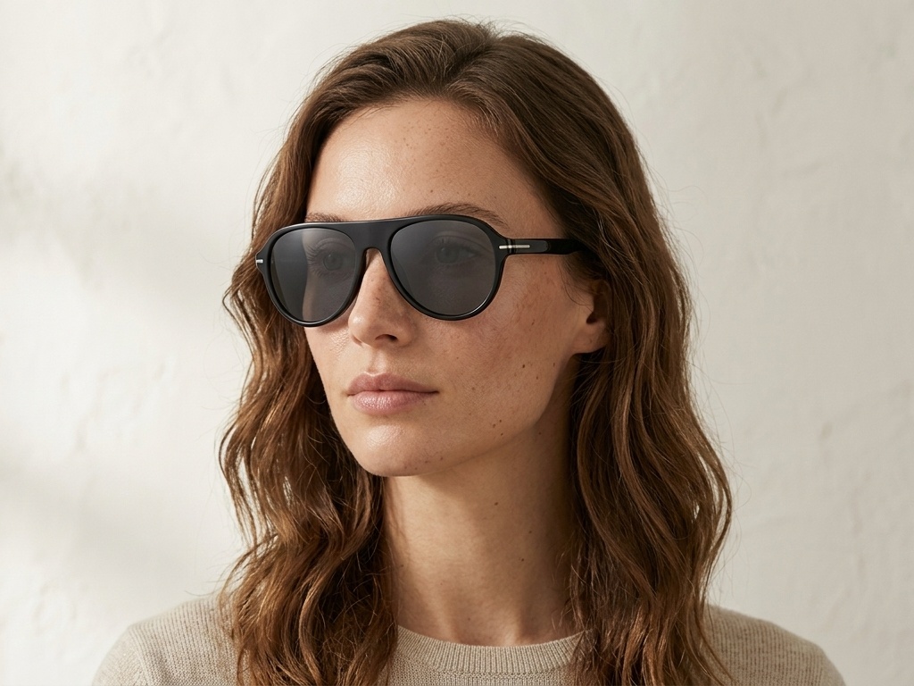 BS225-0009_Black_Aviator_Plastic_Sunglasses-tryon_female