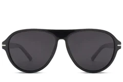 BS225-0009_Black_Aviator_Plastic_Sunglasses_front