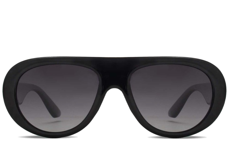 BS225-0013_Black_Aviator_Plastic_Sunglasses-front
