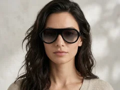 BS225-0013_Black_Aviator_Plastic_Sunglasses-tryon_female