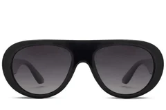 BS225-0013_Black_Aviator_Plastic_Sunglasses_front