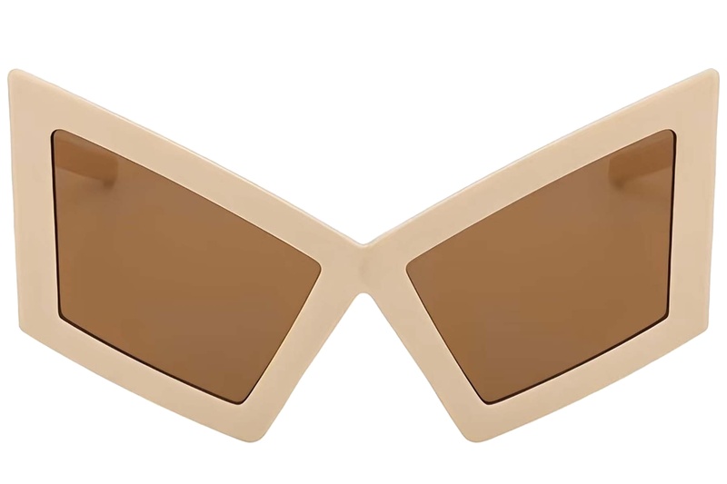 BS225-0022_Cream_Butterfly_Plastic_Sunglasses-front