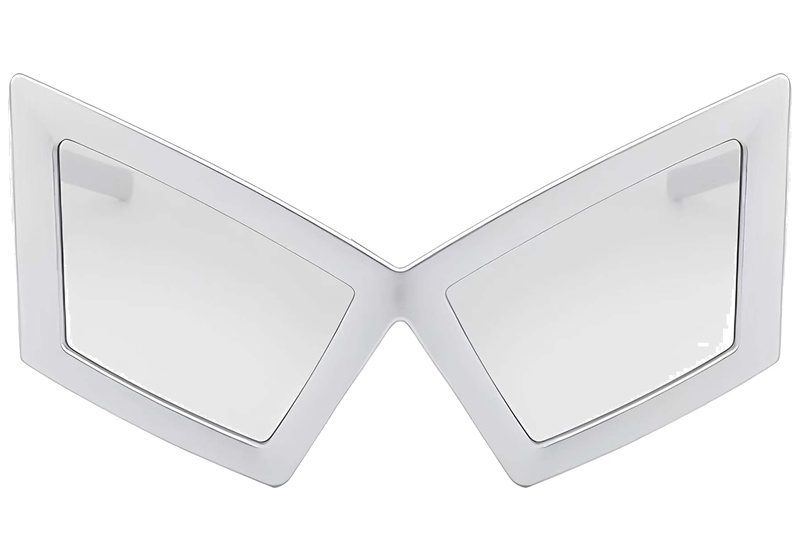 BS225-0024_Silver_Butterfly_Plastic_Sunglasses-front