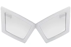 BS225-0024_Silver_Butterfly_Plastic_Sunglasses-front