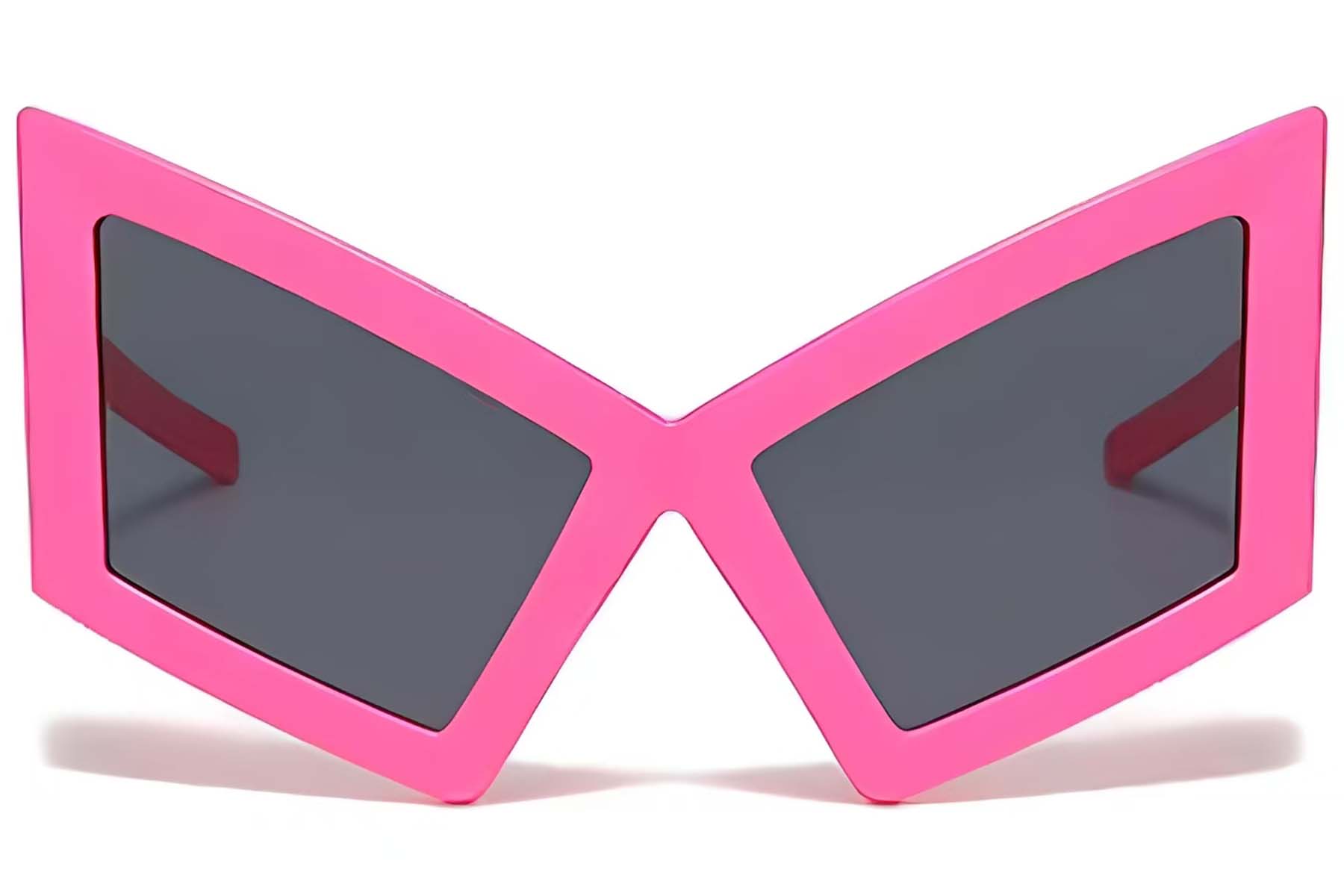 BS225-0026_Pink_Butterfly_Plastic_Sunglasses_front