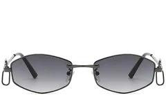 BS225-0034_Grey_Geometric_Metal_Sunglasses-front