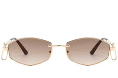 BS225-0035_Golden_Geometric_Metal_Sunglasses-front