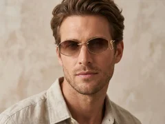 BS225-0035_Golden_Geometric_Metal_Sunglasses-tryon_male